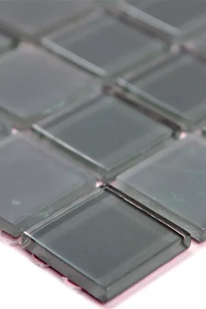 Affaire À Saisir Mosaïque En Verre Carrelage Bommel Gris Anthracite