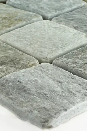 Authentique Mosaïque Quartzit Beige Gris 48x48mm