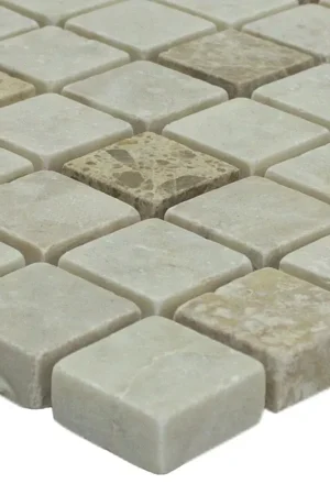Soldes Pierre Naturelle Mosaïque Carrelage Fridali Beige Brun