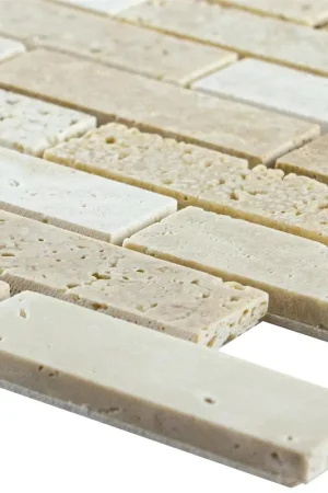 Achetez Aujourd'hui Natural Mosaïques Pierre Mariental Auto Adhésif Beige