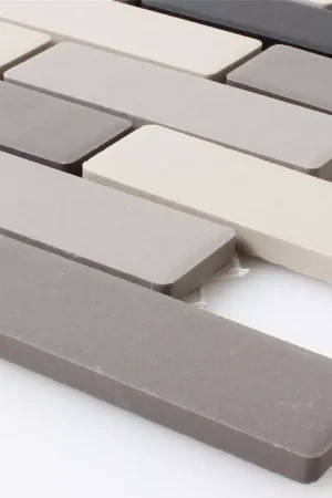 Usine Directe Mosaïque Céramique Beige Gris Non émaillé