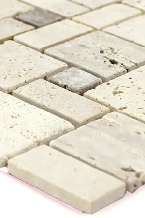Auto Adhésif Travertin Mosaïque Pierre Naturelle Beige Meilleure Vente