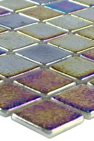 Verre Piscine Mosaïque McNeal Petrol 38 Promotion