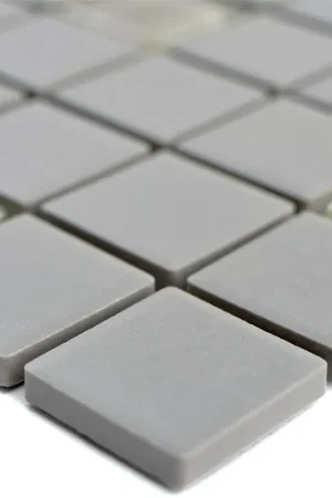 Usine Directe Mosaïque Carrelage Non Émaillé Garden Gris Clair Carré