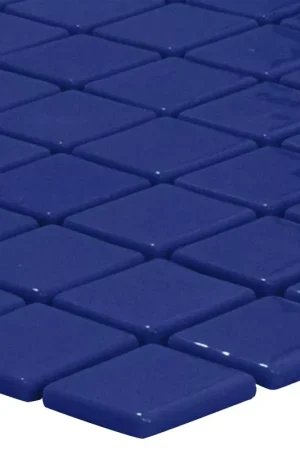 Verre Piscine Mosaïque Venetia Bleu Foncé Solde