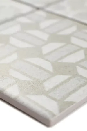 Authentique Céramique Mosaïque Carrelage Romantica Retro Bianco