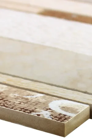 Super Prix Céramique Mosaïque Carrelage Mythos Pattern Gris Beige Terre Cuite