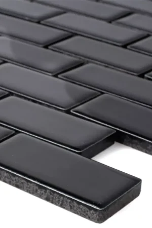 Affaire À Saisir Carrelage Mosaïque Céramique Manila Noir Brillant