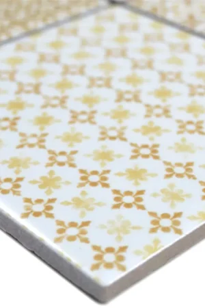 Vente Flash Céramique Mosaïque Carrelage Romantica Retro Beige