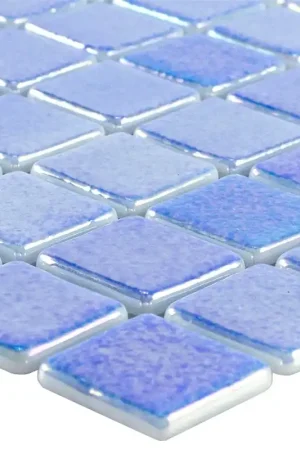Verre Piscine Mosaïque McNeal Bleu 25 Paiement Sécurisé