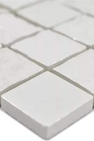 Super Prix Céramique Mosaïque Carrelage Shogun 3D Blanc