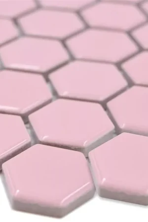 Acheter Direct Céramique Mosaïque Salomon Hexagone Rose H23