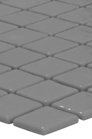 Verre Piscine Mosaïque Venetia Gris Expédié Aujourd'hui