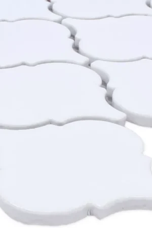 Soldes Céramique Mosaïque Carrelage Florentiner Blanc Mat