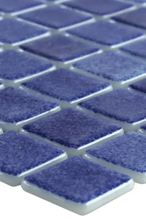 Verre Piscine Mosaïque Lagune R11C Bleu Foncé Seulement Aujourd'hui