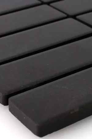 Solde Mosaïque Céramique Noir Non émaillé