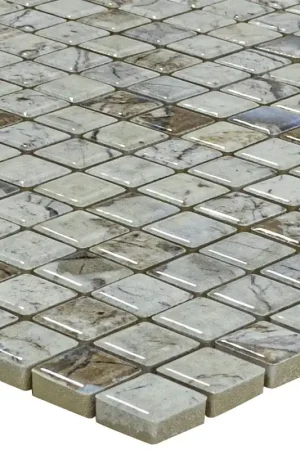 Vente Flash Céramique Mosaïque Carrelage Elysium Marbre Optique Beige 12