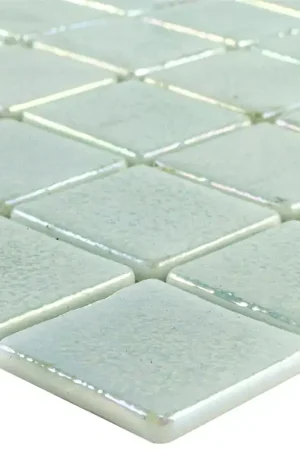 Verre Piscine Mosaïque McNeal Blanc 38 Certifié