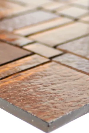Verre Carrelage Trend-Vi Mosaïque Liberty Tobacco Acheter Direct