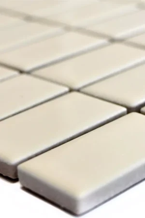 Vente Directe Céramique Mosaïque Carrelage Adrian Beige Mat Rectangle