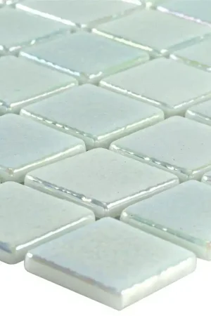 Verre Piscine Mosaïque McNeal Blanc 25 Prix Bas