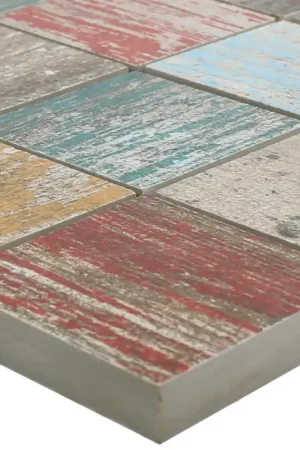 Vente Directe Céramique Mosaïque Carrelage Concerto Coloré Carré R10/B