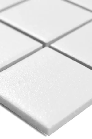 Solde Céramique Mosaïque Carrelage Pilamaya Blanc Résistance Au Glissement R10 Q48