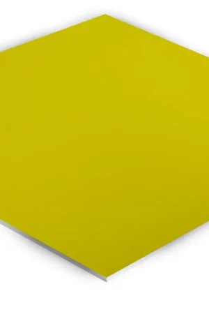 Vinyle Hexagone Carrelage Mural Century Auto Adhésif Jaune Nouvelle Collection