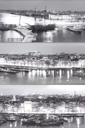 Amsterdam Port Panaroma Verre Effet Carrelage En Pack De 3 Commander Maintenant