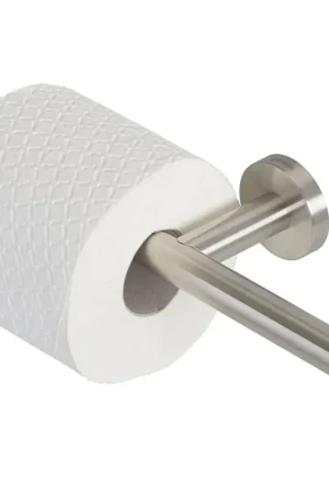 Populaire Geesa Nemox Porte-rouleau de papier toilette sans clapet double inox brossé