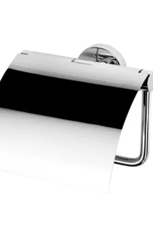 Geesa Nemox Porte-rouleau de papier toilette avec clapet Chrome Acheter Direct