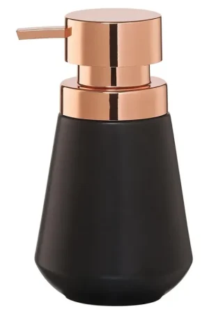 Achetez Aujourd'hui Sealskin Conical Distributeur de savon Porcelaine Noir