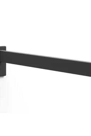 Zack LINEA Porte-serviettes - 42cm - simple - noir Prix Choc