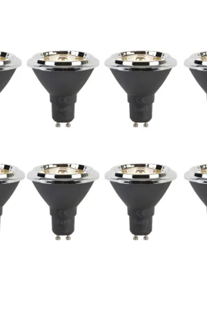 Acheter En Ligne Luedd Lampe LED - set de 8 - GU10 - 6W - 2700K - 450LM - dimmable