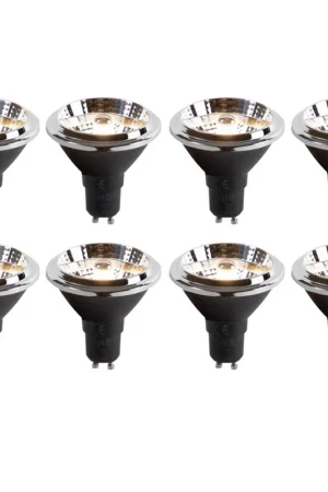 Achetez Aujourd'hui Luedd Ampoule LED - set de 8 - GU10 - 6W - 3000K 475LM - dimmable
