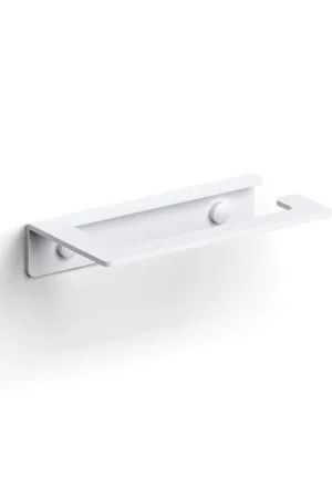 Affaire À Saisir Clou Fold porte-rouleau de papier toilette sans couvercle blanc mat