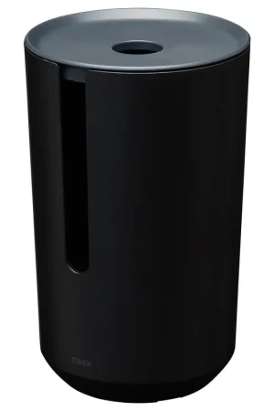 Acheter En Ligne Tiger Tess Porte-rouleau de réserve avec couvercle autoportant Noir Anthracite