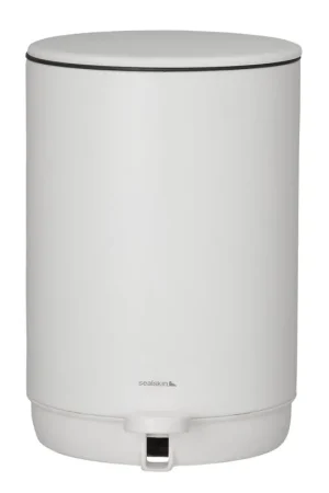 Acheter Direct Sealskin Mind Poubelle à pédale 5 litres autoportante Blanc