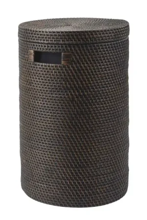 Aquanova Cino - Panier à linge - Pecan Authentique