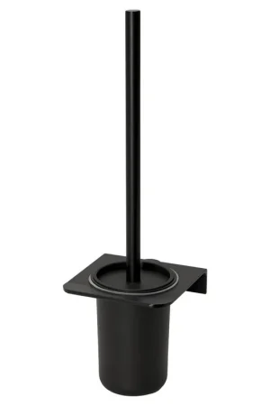 Vente Directe Haceka Redefine Porte-balai de WC aluminium Noir mat