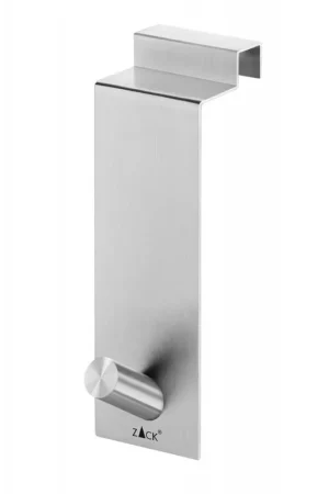 Zack EXIT crochet de porte B4.5xH14.7cm inox Prix Bas