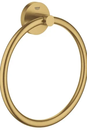 Affaire À Saisir GROHE Essentials Anneau porte-serviette - 18cm - rond - brushed cool sunrise