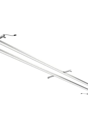 Quantité Limitée INK Verlichtingsbalk - 140x2x1cm - LED IP44 - 4200K - tbv Spiegel of Spiegelkast - Zilver