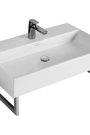 Villeroy & Boch Memento porte-serviettes avec fixation 42x14cm montage latéral brillant inox DESTOCKAGE Haute Qualité