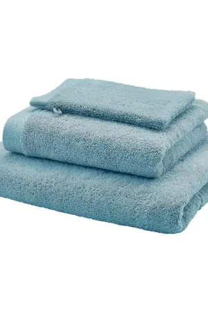 Vente Flash Aquanova Sava - Serviette de bain - COTON GOTS - 70x140 cm - Aquatic (bleu)