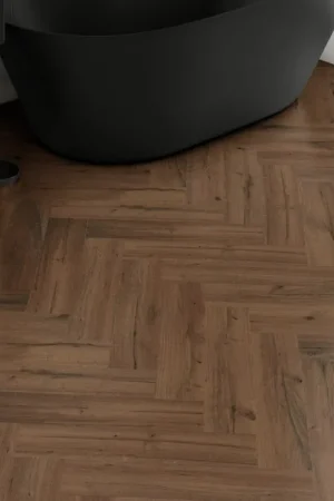 Achetez Aujourd'hui Carrelage LAME WOOD chêne foncé, aspect bois, dim 23 x 120 cm