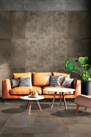 Acheter En Ligne Carrelage STONE gris, aspect pierre, dim 60 x 60 cm