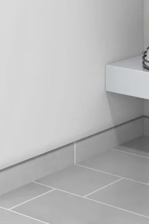 Top Vente Plinthe carrelage PL RODEO , aspect béton gris clair, h 7.00 x L 60.00 cm