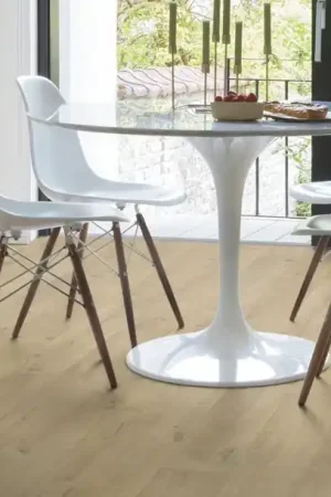 Sol stratifié IMPRESSIVE Quick Step, aspect Bois grisé mat, lame 19.00 x 138.00 cm Must-Have