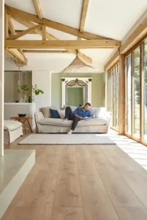 Sol stratifié TRENDTIME6 Parador, aspect Bois scié naturel, lame 24.30 x 220.00 cm Top Vente